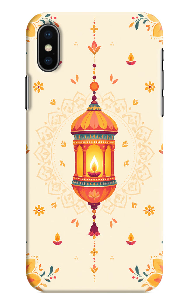 Golden Lantern iPhone X Back Cover