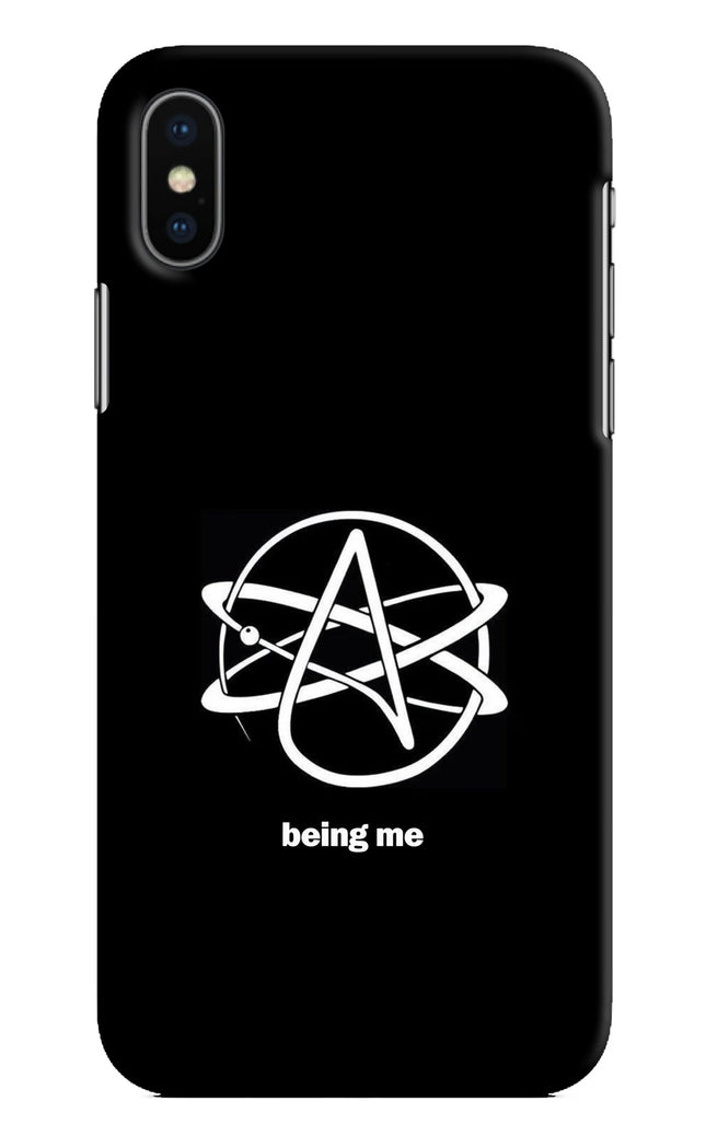 Atheist Symbol iPhone X Back Cover