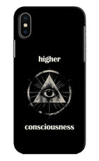 Illuminati Eye iPhone X Back Cover