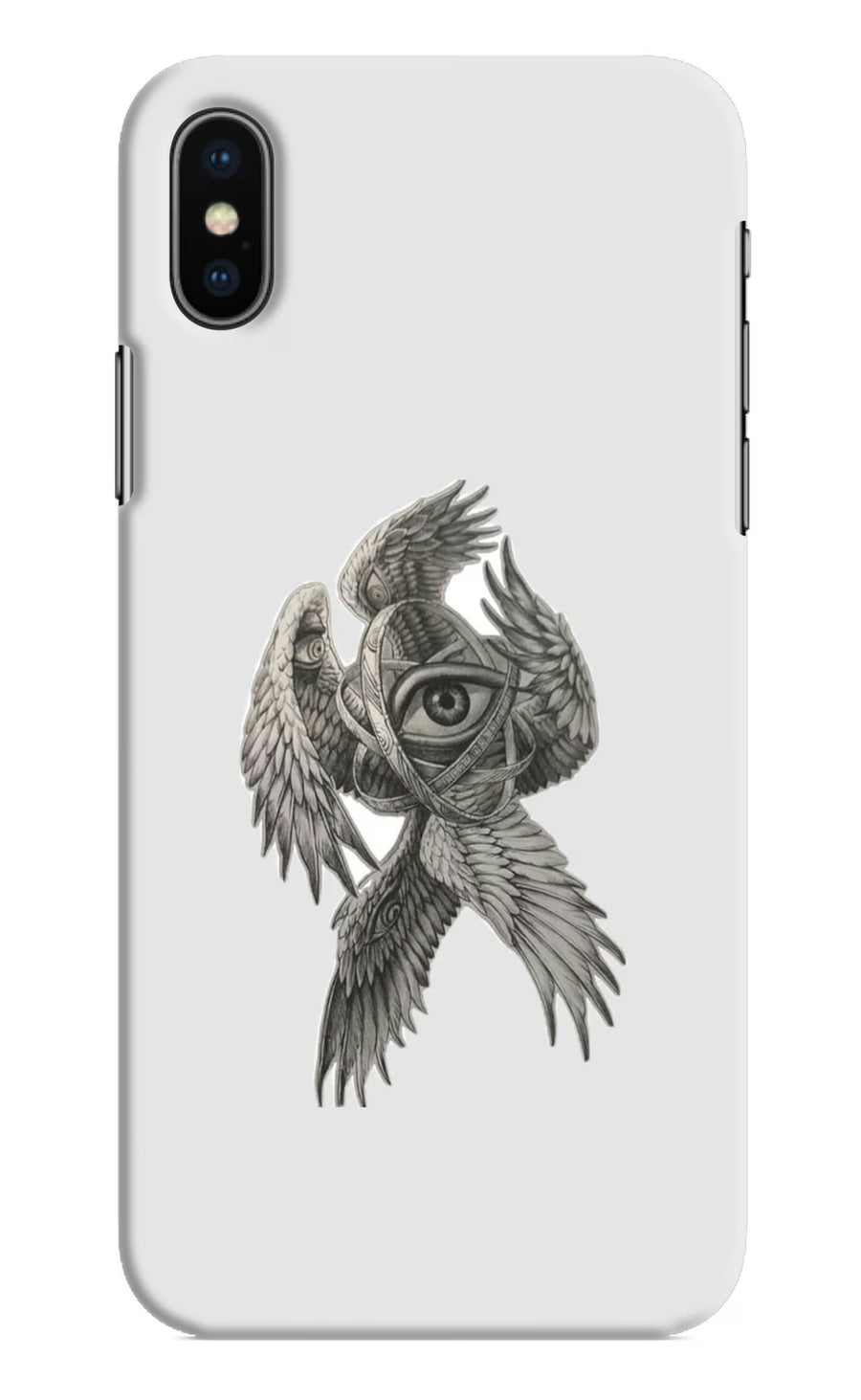 Accurate Angel iPhone X Back Cover, Hard case