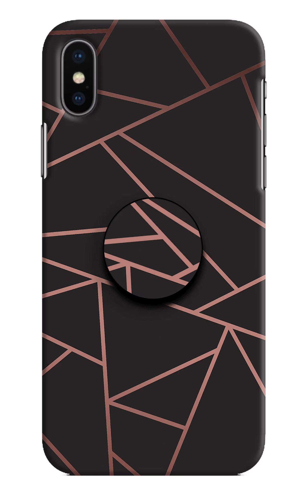 Geometric Pattern iPhone X Pop Case by Casekaro