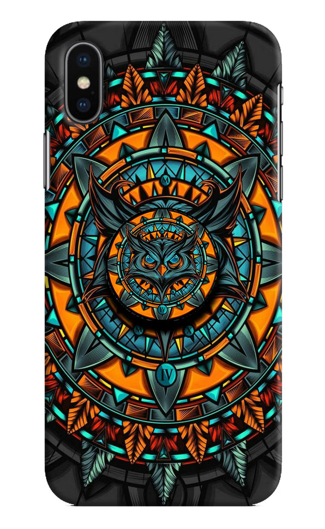 Angry Owl iPhone X Pop Case by Casekaro