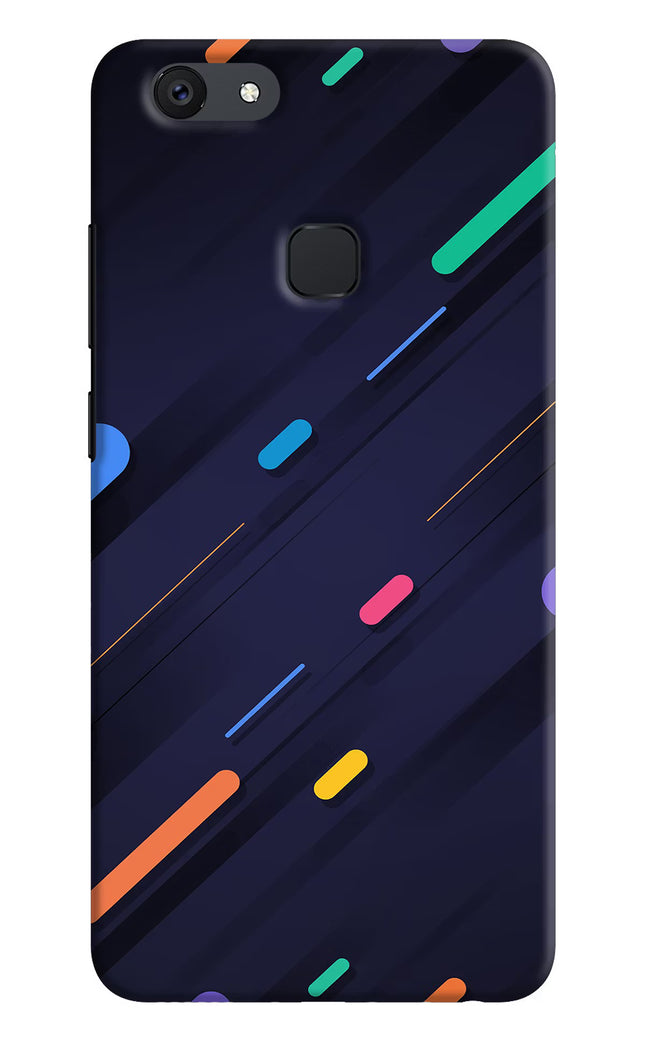Abstract Design Vivo V7 Hard Case Back Cover by Casekaro