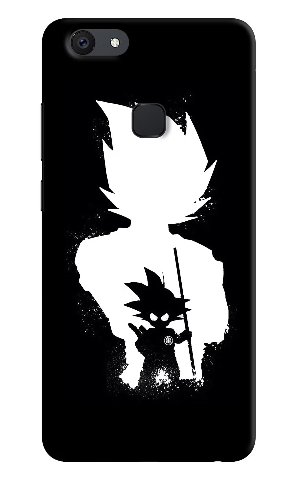 Goku Shadow Vivo V7 Hard Case Back Cover by Casekaro