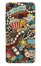 Cinema Abstract Vivo V7 Hard Case Back Cover by Casekaro