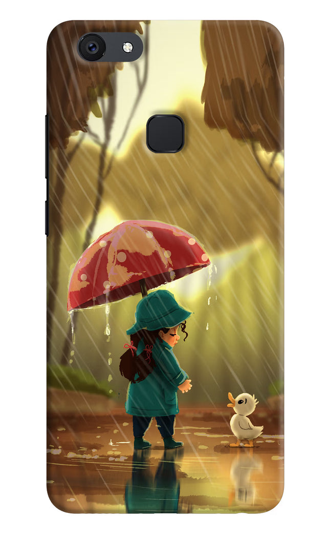 Rainy Day Vivo V7 Hard Case Back Cover by Casekaro
