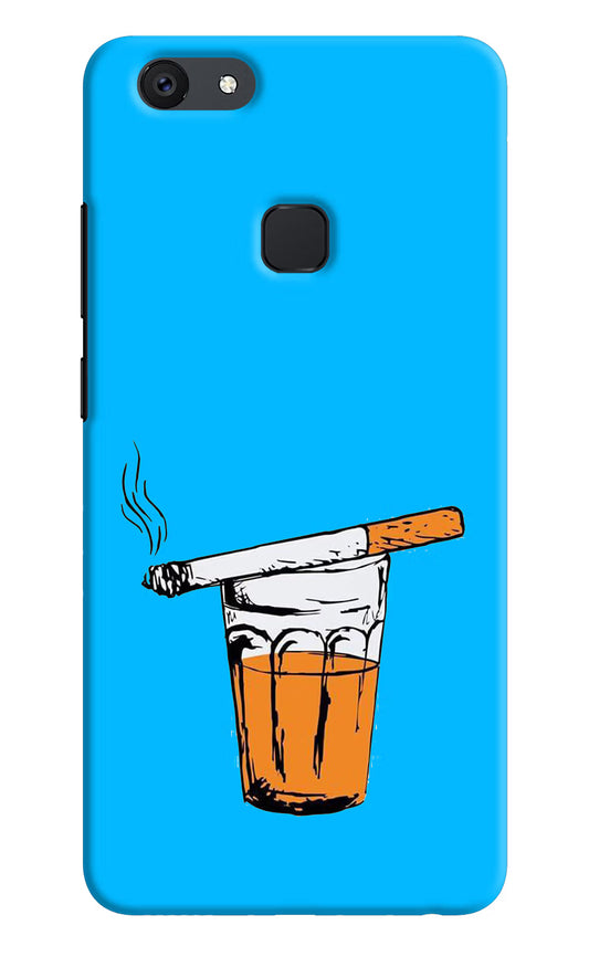Chai Sutta Vivo V7 Hard Case Back Cover by Casekaro