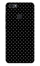 White Dots Vivo V7 Hard Case Back Cover by Casekaro