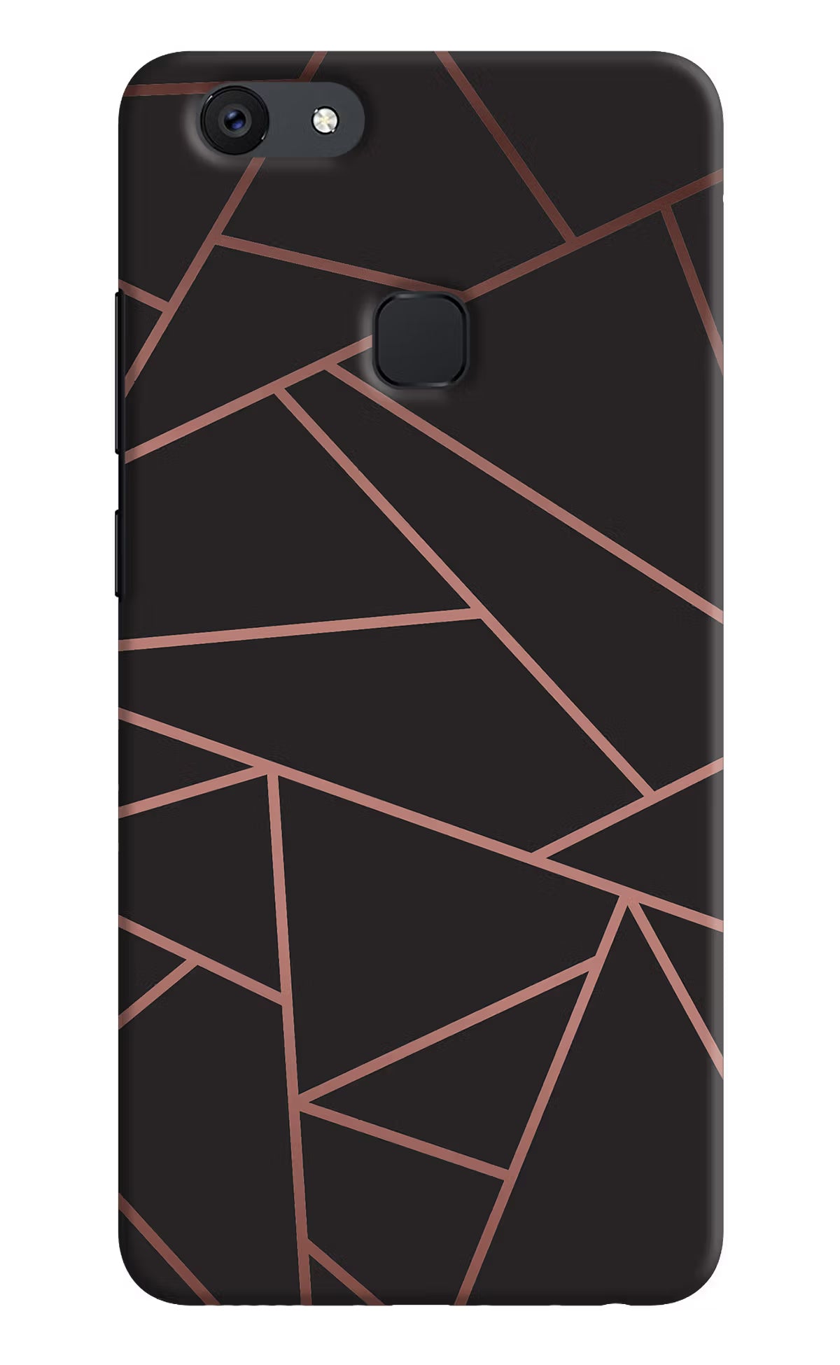 Geometric Pattern Vivo V7 Hard Case Back Cover by Casekaro