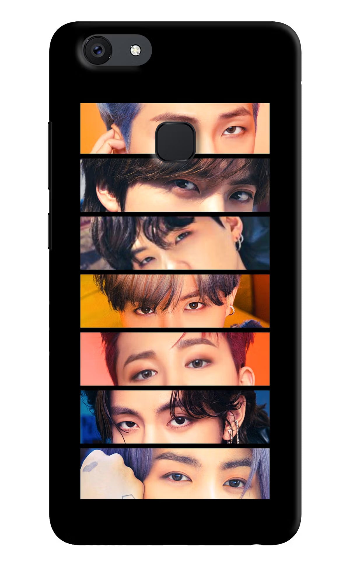 BTS Eyes Vivo V7 Hard Case Back Cover by Casekaro