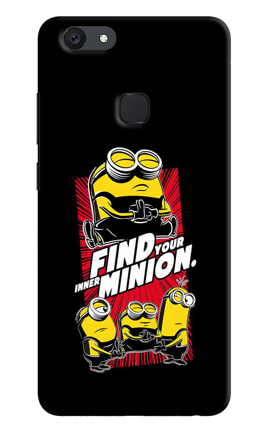 Find your inner Minion Vivo V7 Hard Case Back Cover by Casekaro