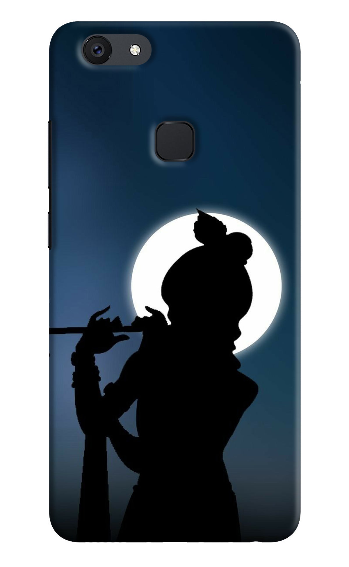 Shri Krishna Silhouette Vivo V7 Back Cover