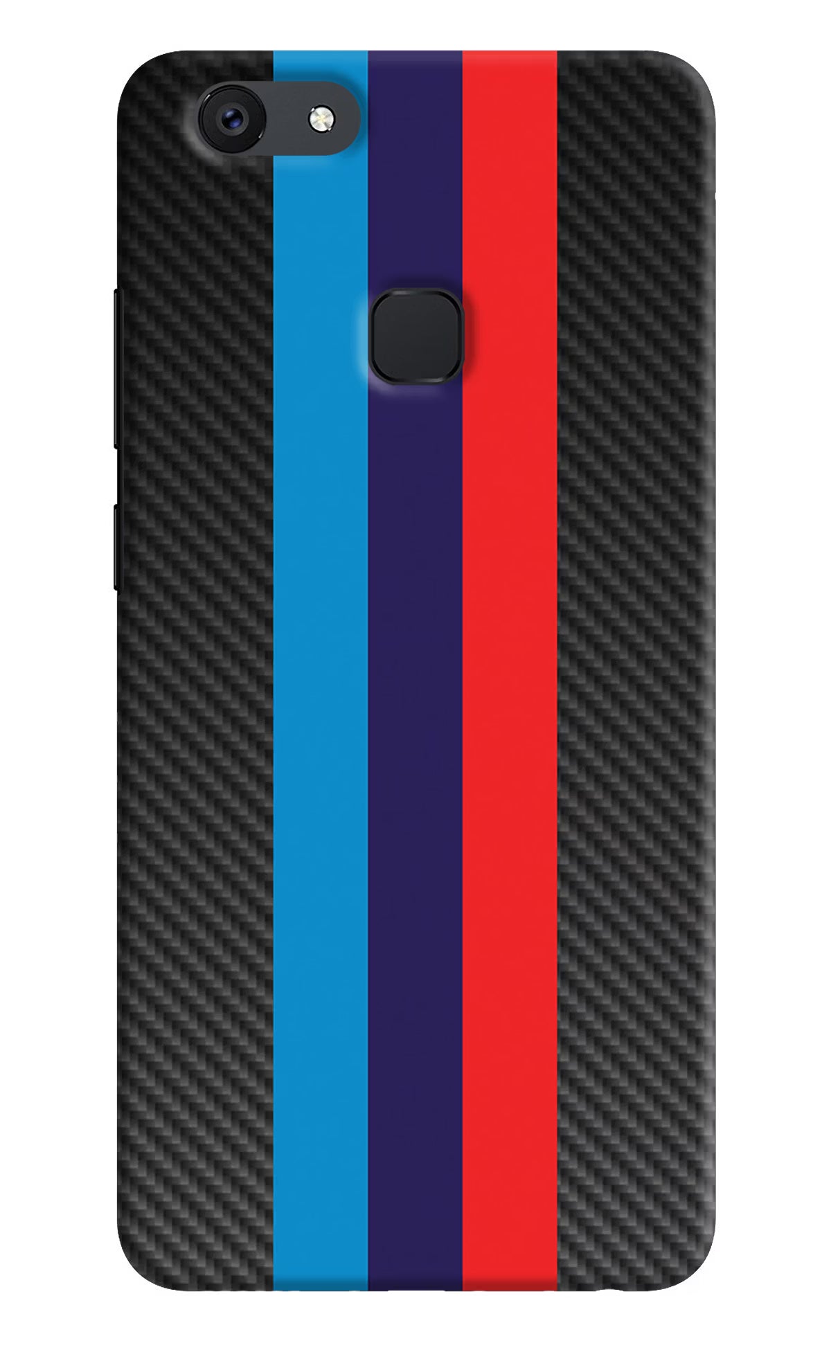 BMW Stripes Pattern Vivo V7 Hard Case Back Cover by Casekaro