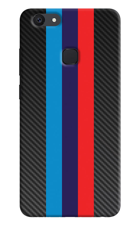 BMW Stripes Pattern Vivo V7 Hard Case Back Cover by Casekaro