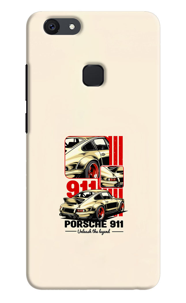 Classic Porsche 911 Vivo V7 Hard Case Back Cover by Casekaro