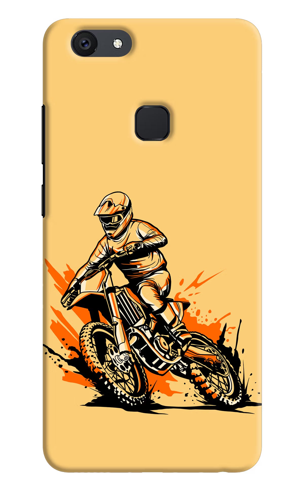 Off-Road Fury Vivo V7 Hard Case Back Cover by Casekaro