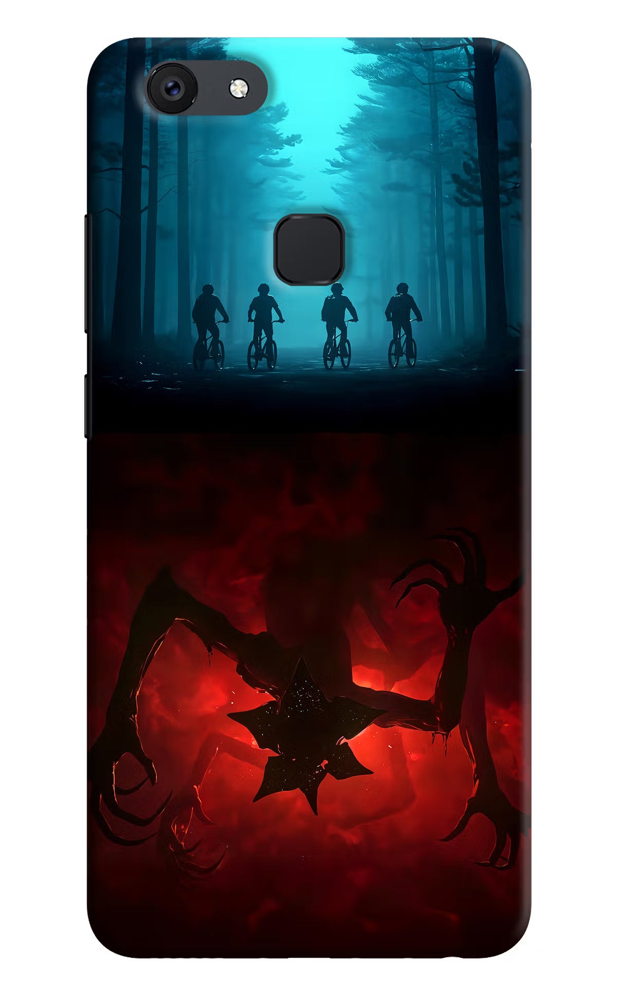 Ordinary Things Downside Up Vivo V7 Hard Case Back Cover by Casekaro