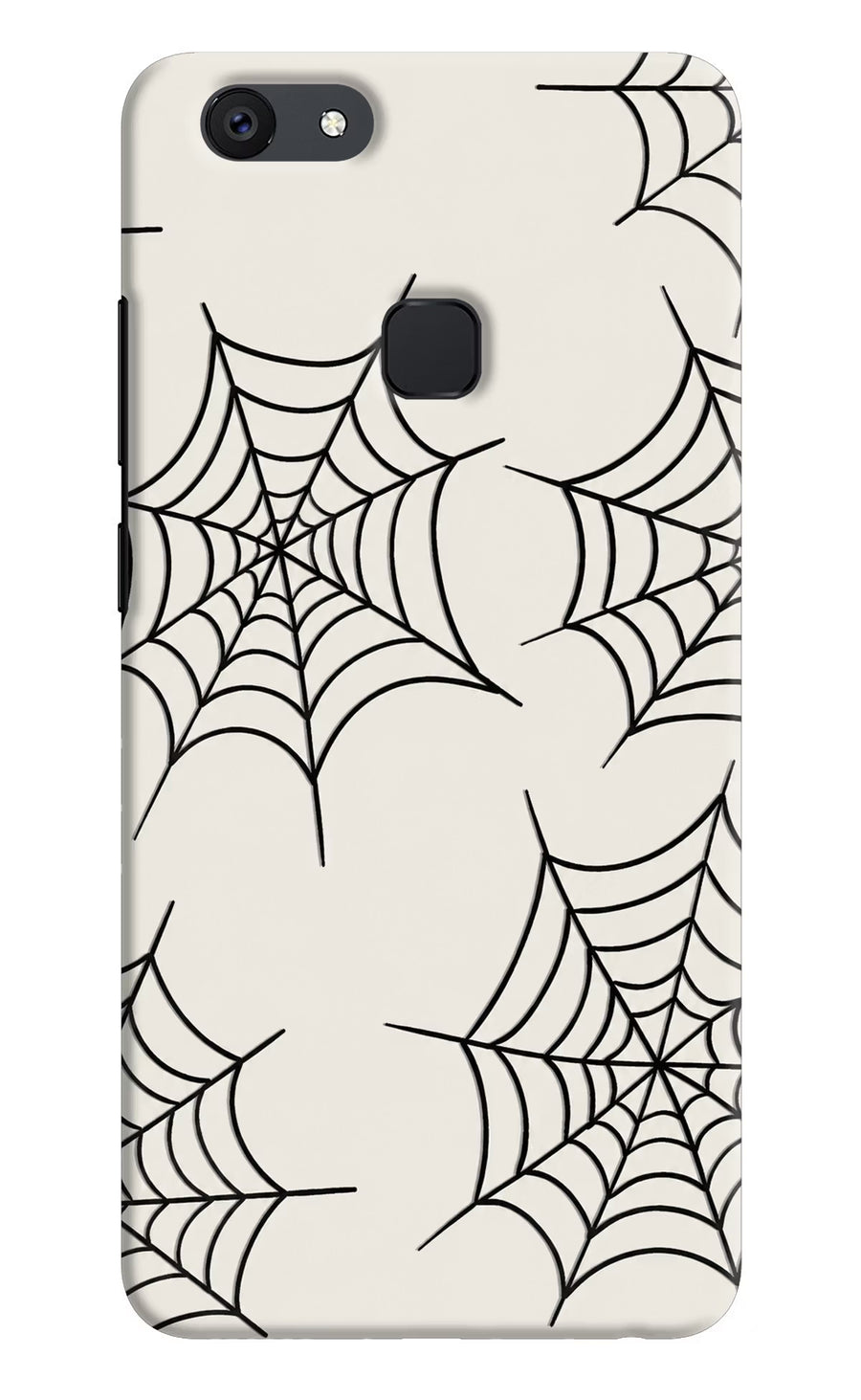 Spider Web Vivo V7 Back Cover, Hard case