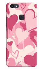 Hearty case Vivo V7 Hard Case Back Cover by Casekaro