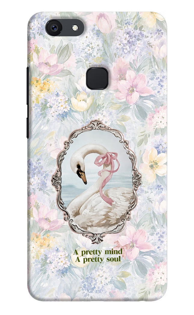 Pretty Mind Pretty Soul Vivo V7 Hard Case Back Cover by Casekaro