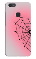 Pink Web Vivo V7 Hard Case Back Cover by Casekaro