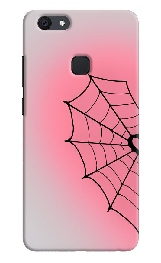 Pink Web Vivo V7 Hard Case Back Cover by Casekaro