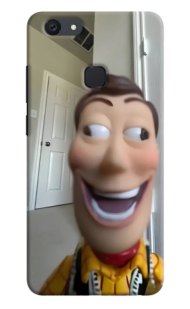 Side Eye Woody Vivo V7 Hard Case Back Cover by Casekaro