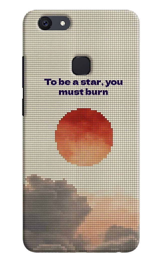 Pixel Sun Vivo V7 Hard Case Back Cover by Casekaro