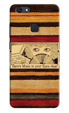 Vinyl Stripes Vivo V7 Back Cover