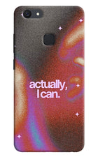 Pink Aura Vivo V7 Hard Case Back Cover by Casekaro