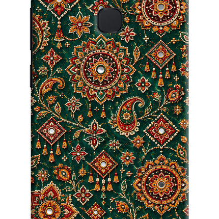 Green Pataka Vivo V7 Hard Case Back Cover by Casekaro