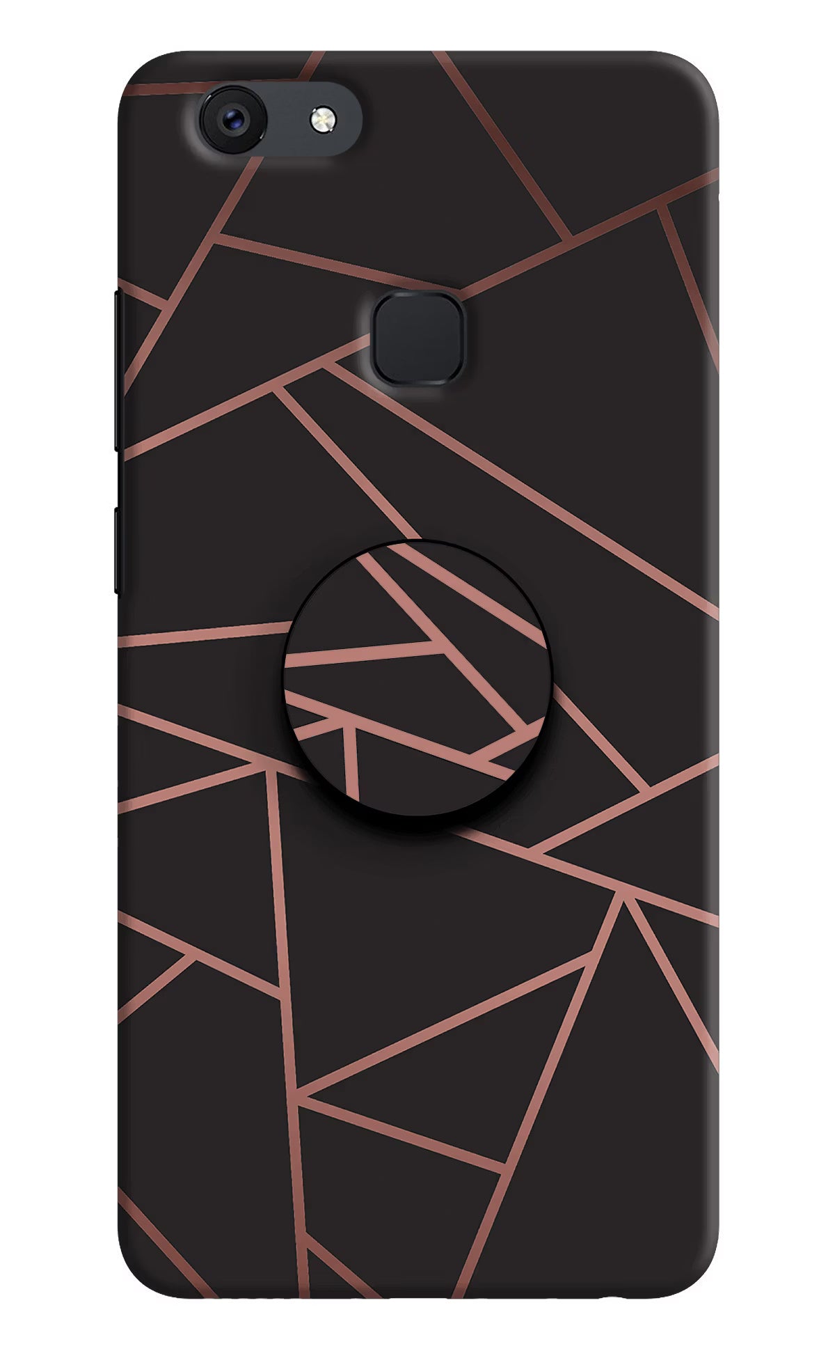 Geometric Pattern Vivo V7 Pop Case by Casekaro