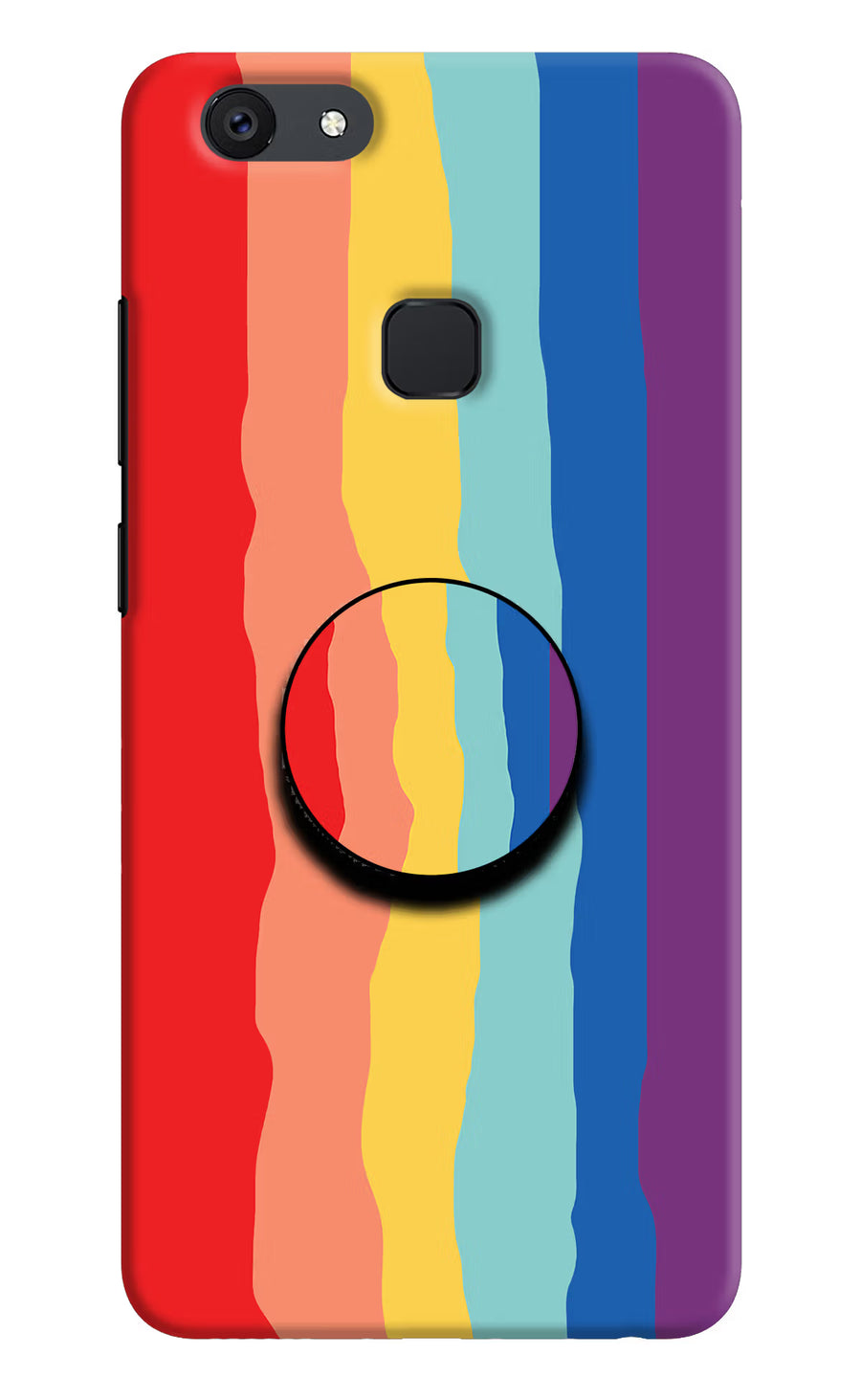 Rainbow Vivo V7 Pop Case, Hard case