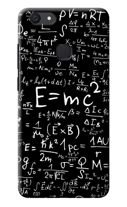 Physics Albert Einstein Formula Vivo V7 plus Back Cover