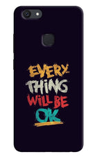Everything Will Be Ok Vivo V7 plus Hard Case Back Cover by Casekaro