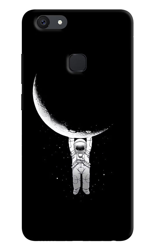 Moon Space Vivo V7 plus Hard Case Back Cover by Casekaro