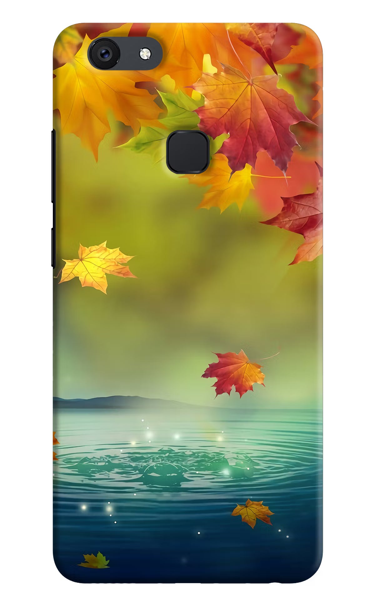 Flowers Vivo V7 plus Hard Case Back Cover by Casekaro