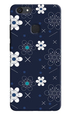 Flowers Vivo V7 plus Hard Case Back Cover by Casekaro
