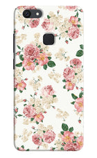 Flowers Vivo V7 plus Hard Case Back Cover by Casekaro