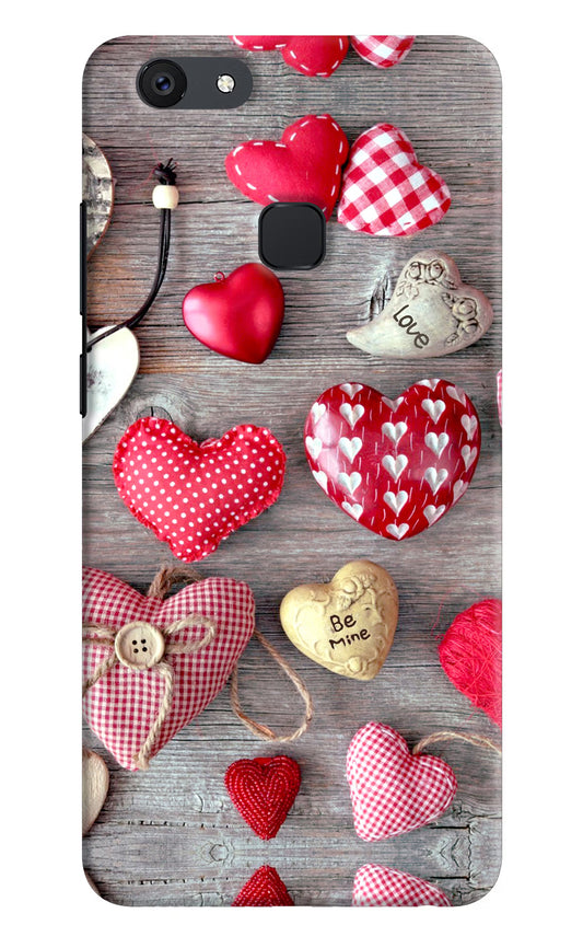 Love Wallpaper Vivo V7 plus Hard Case Back Cover by Casekaro