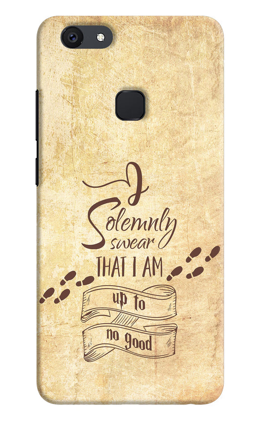 I Solemnly swear that i up to no good Vivo V7 plus Hard Case Back Cover by Casekaro