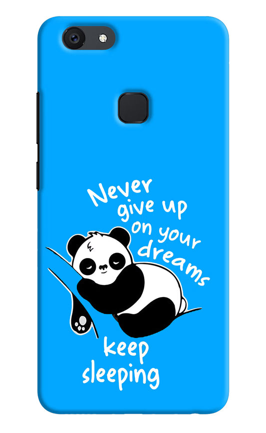Keep Sleeping Vivo V7 plus Hard Case Back Cover by Casekaro