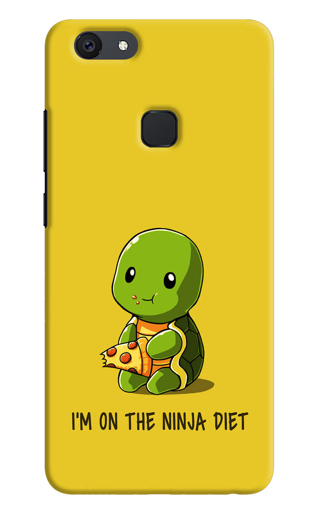 I'm on Ninja Diet Vivo V7 plus Hard Case Back Cover by Casekaro