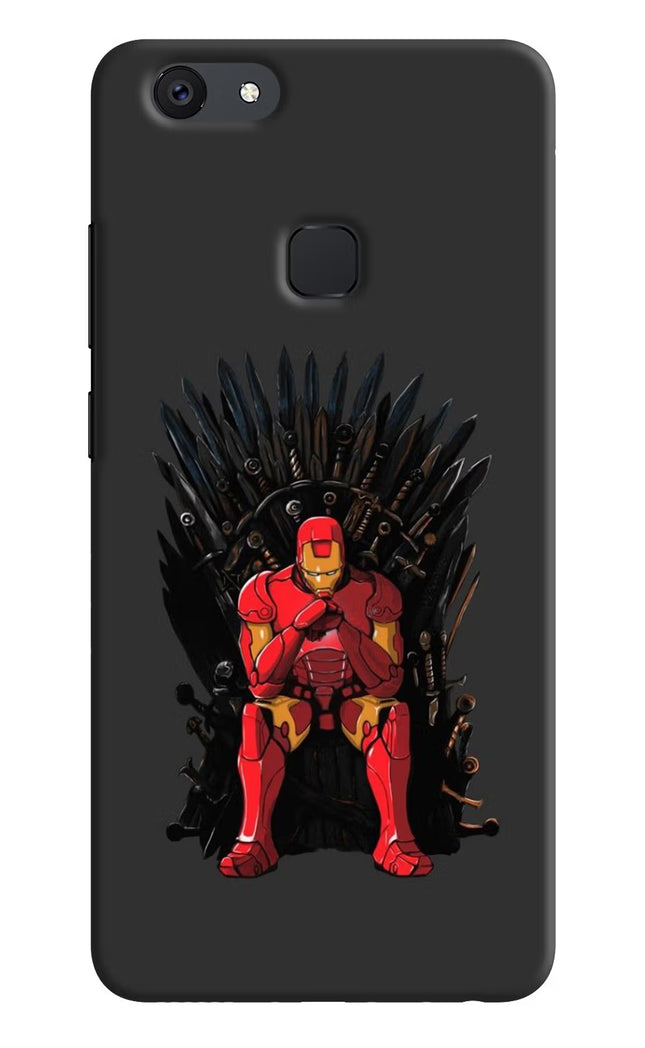 Ironman Throne Vivo V7 plus Hard Case Back Cover by Casekaro