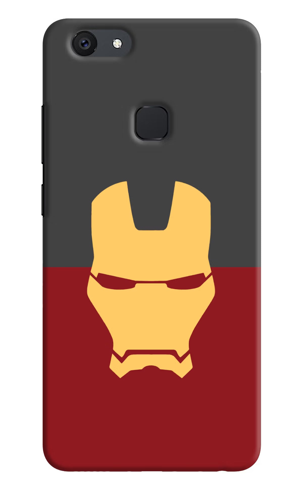Ironman Vivo V7 plus Hard Case Back Cover by Casekaro