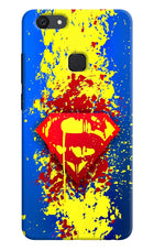 Superman logo Vivo V7 plus Hard Case Back Cover by Casekaro