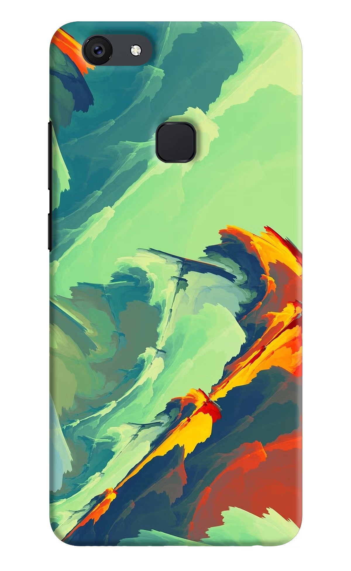 Paint Art Vivo V7 plus Hard Case Back Cover by Casekaro
