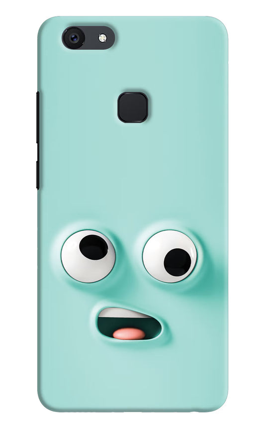 Funny Cartoon Vivo V7 plus Hard Case Back Cover by Casekaro