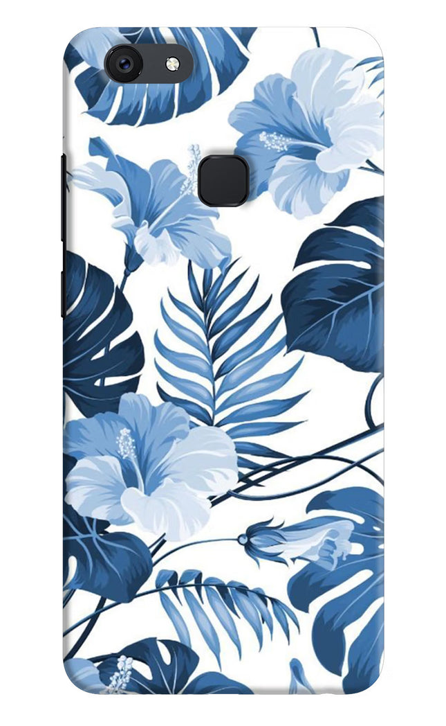 Fabric Art Vivo V7 plus Hard Case Back Cover by Casekaro