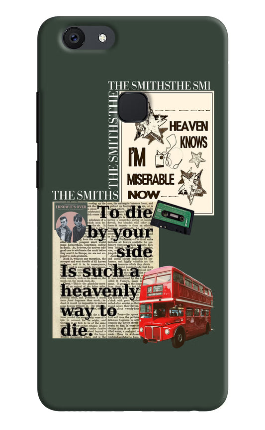 The Smiths Vivo V7 plus Hard Case Back Cover by Casekaro
